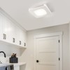 VEVOR Bathroom Exhaust Fan, 110 CFM High-Efficiency Ventilation, 1.5sones Low Noise Operation All-Copper Motor, Black - 2 of 4