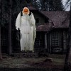 HOMCOM Pumpkin Ghost Outdoor Halloween Decoration with Sound Activated Light Up Eyes & Sound Effects, Prop for Party - 3 of 4