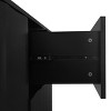 VYNXARIA U_STYLE Wave Pattern Storage Cabinet with 2 Doors & 2 Drawers - Adjustable & Versatile - 3 of 4