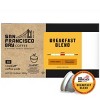 San Francisco Bay Coffee Breakfast Blend Light Roast Coffee - 80ct - 2 of 4