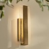 Possini Euro Design Possini Euro Cascadia 18"H Brass Piastra Glass LED Outdoor Wall Light - 2 of 4