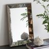 VYNXARIA Decorative Wall Mirrors - 24x15 Inch Antique Silver Rectangle Mirror with Floral Accents - 3 of 4
