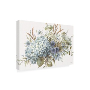 Trademark Fine Art -Lisa Audit 'Bohemian Blue 01 Landscape' Canvas Art - 1 of 4