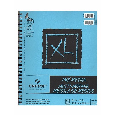Canson Xl Recycled Sketch Pad, 11 X 14 Inches, 50 Lb, 100 Sheets : Target