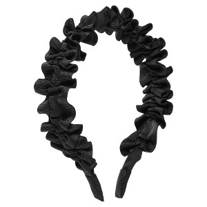 Unique Bargains Women's Classic Pleated Headband 5.91"x1.57" 1 Pc - 1 of 4