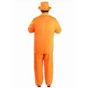 HalloweenCostumes.com Men's Plus Size Orange Tuxedo Costume | Movie Costumes - 4 of 4