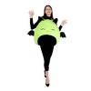 Squishmallows Adult Leap the Bat Halloween Costume Bodysuit Green OSFM - 3 of 4