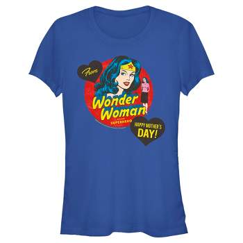 Juniors Womens Wonder Woman To a Real Superhero T-Shirt