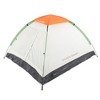 Tahoe Gear Willow 2 Person 3 Season Family Dome Waterproof Rainfly Outdoor Backpack Camping Hiking Tent w/Fly Vents, Mesh Roof, & Utility Pocket, Gray - image 3 of 4