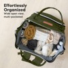 KeaBabies Original Diaper Bag Backpack, Multi Functional, Water-resistant, Large Baby Bags for Girls, Boys - 3 of 4