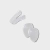 Fab Feet Women's by Foot Petals Fit Essentials Gel Shoe Cushions - Clear - 2 of 4