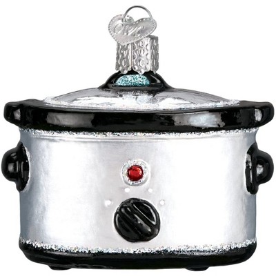 Old World Christmas Glass Blown Ornament for Christmas Tree, Slow Cooker