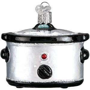 Old World Christmas Glass Blown Ornament for Christmas Tree, Slow Cooker - 1 of 4