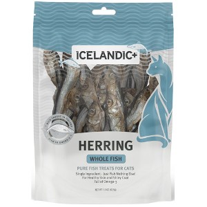 Icelandic+ Herring Whole Fish Cat Treat 1.5-oz Bag - 1 of 4