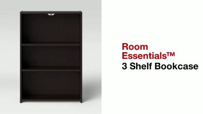 Target room essentials 3 shelf sales bookcase