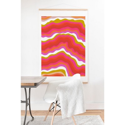 SunshineCanteen Summer of Love 1969 Art Print & Hanger- 8" x 10" - Society6