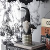 FURNIinspire Decorative Objects Fabric Black Gnome With Wings, Holiday Decorations, Home Decor, Fairy Tale Character Dolls, Black, 3"*10"*15.5" - 3 of 4