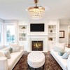 Bella Depot 42" Modern Gold Crystal Ceiling Fan - 3 of 4