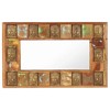 vidaXL Mirror with Buddha Cladding 31.5"x19.7" Solid Reclaimed Wood - 2 of 4