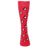 Memoi Men's Penguins Luxuriously Soft Cashmere Crew Socks - 2 of 4