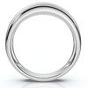 Pompeii3 3/4Ct Men's Diamond 5-Stone Wedding Ring Channel Set 10k Gold Lab Created - 3 of 4