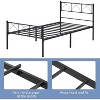 Nasitip Twin Platform Bed Frame,Heavy Duty Bed Frame with Headboard and Footboard, No Box Spring Needed - 4 of 4