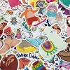 Wrapables Waterproof Vinyl Stickers for Water Bottles, Laptop, Phones, Skateboards, Decals for Teens, 80pcs, Sloths & Llamas - 4 of 4