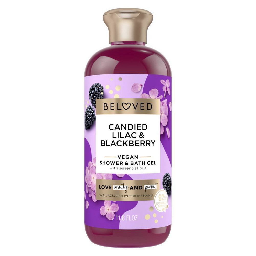 Photos - Shower Gel Beloved Candied Lilac & Blackberry Shower & Bath Gel - 11.8 fl oz