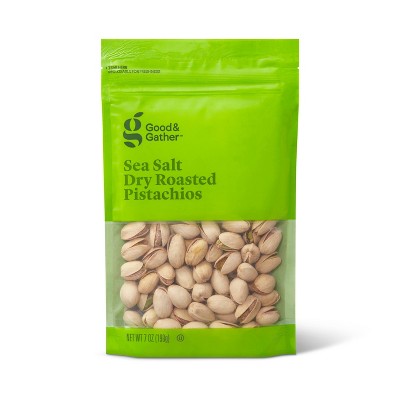 Sea Salt Roasted Pistachios - 7oz - Good & Gather™