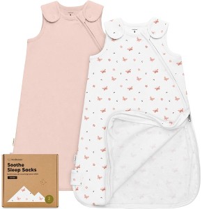 KeaBabies 2-Pack Sleep Sacks for Babies, Soothe Sleeping Sack Wearable Blanket, Infant, Toddler, Newborn Swaddle Sack - 1 of 4