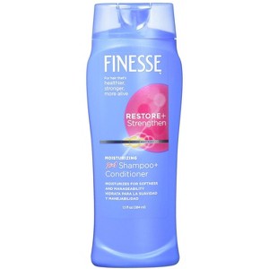 Finesse Restore+Strengthen 2- in-1 Moisturizing Shampoo+Conditioner, 13 Oz - 1 of 3