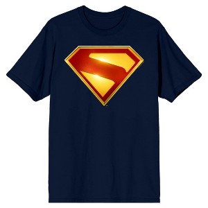 Superman Logo Adult Crew Neck Short Sleeve T-shirt - 1 of 4