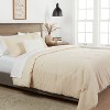 Washed Waffle Weave Comforter and Sham Set - Threshold™ - image 2 of 4