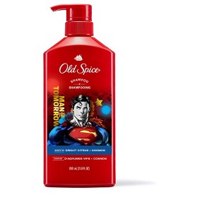 Old Spice x Superman Shampoo, Man of Tomorrow Edition, Bright Citrus & Cosmos Scent, for Healthier, Fuller Hair, 21.9 fl oz - 1 of 1