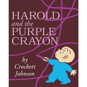 Harold and the Purple Crayon - (Purple Crayon Books) by Crockett Johnson (Paperback) - 1 of 1