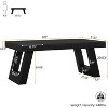 Tribesigns 63" Wood Executive Desk, Home Office Computer Desk with Double Pedestal, Study Writing Table, Business Workstation for PC Laptop - 3 of 4