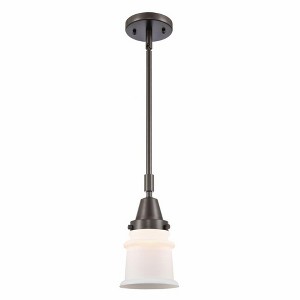Canton - 1 Light Stem Hung Mini Pendant In Industrial Style-11.13 Inches Tall and 6.5 Inches Wide - 1 of 1