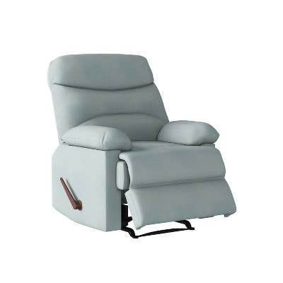 Ely Wall Hugger Press-Back Recliner Sky Blue - ProLounger