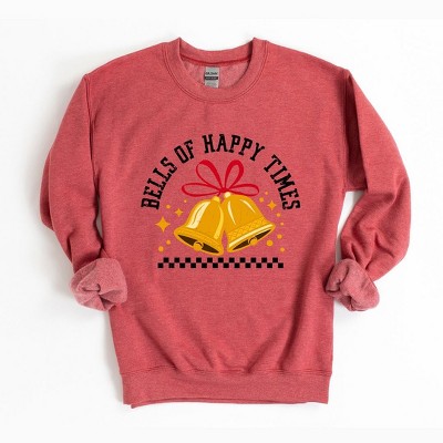 Simply Sage Market Women's Graphic Sweatshirt Bells Of Happy Times