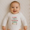 Everyday Kids Christmas Collection Cuter Than a Christmas Cookie Baby Onesie – Holiday Graphic Bodysuit - 3 of 4