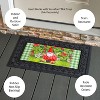 Evergreen Geranium Gnome Sassafras Indoor Outdoor Switch Doormat 1'10"x10" Multicolored - 4 of 4