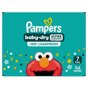 Pampers Baby Dry Super Pack - Size 7 - 54ct - 1 of 4
