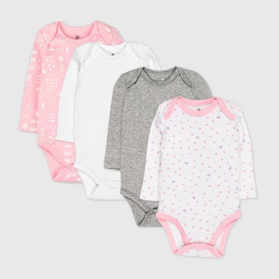 organic cotton long sleeve bodysuit baby