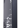 Shadows of A Sailboat in Water Metal Wall Decor Black - StyleCraft: Coastal Abstract Art, Iron Sculpture, Vertical Layout - 4 of 4