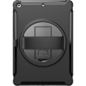 SAHARA - Raider Series Heavy Duty Hand Strap Case - iPad 10.2" (9th Generation) - Black - 1 of 4