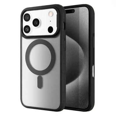 Entronix [Magnetic] Case Compatible with iPhone 17 Pro Max - Translucent Matte Back w/ Rugged Edges