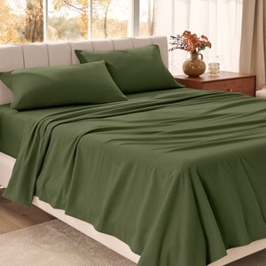Organic Flannel Sheet Set by Bare Home - 1 of 4