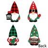 Big Dot of Happiness Red and Green Holiday Gnomes - Decorations DIY Christmas Party Essentials - Set of 20 - 3 of 4