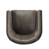 Conrail Modern Glam Channel Stitch Velvet Swivel Club Chair - Christopher Knight Home - 3 of 4