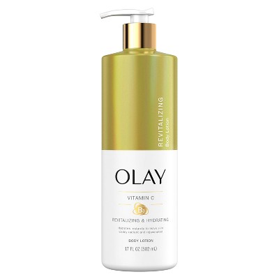 Olay Revitalizing & Hydrating Hand and Body Lotion Pump with Vitamin C - 17 fl oz